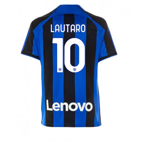 Inter Milan Lautaro Martinez #10 Hjemmedrakt 2022-23 Kortermet Inter Milan Lautaro Martinez #10 Hjemmedrakt 2022-23 Kortermet